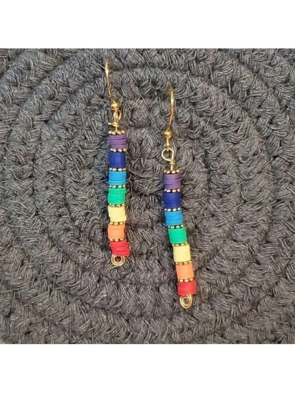 Yoga 7 Chakras Mindfulness Rainbow Earrings